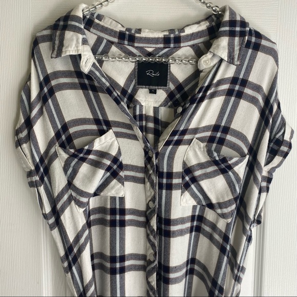 Rails Brooke Plaid Mini Shirt Dress - Picture 3 of 4